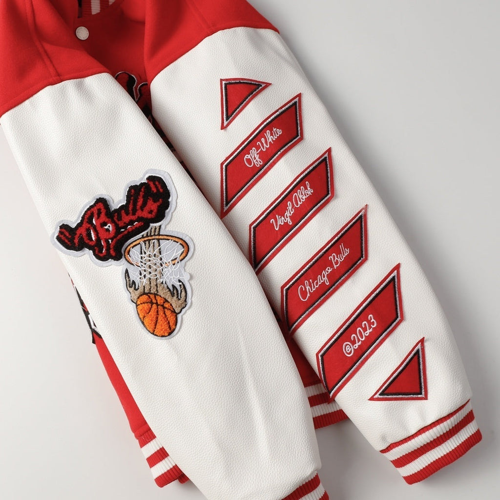 Off-White Off-White™ c/o Chicago Bulls Red Varsity