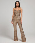The Nova — Sequin Flared Jumpsuit