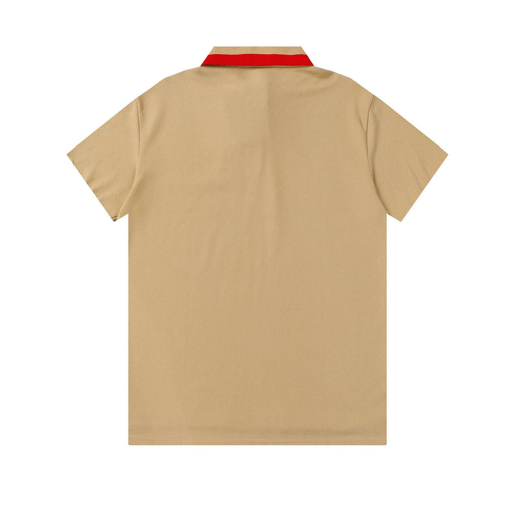 Burberry Logo Detail Cotton Piqué Polo Shirt