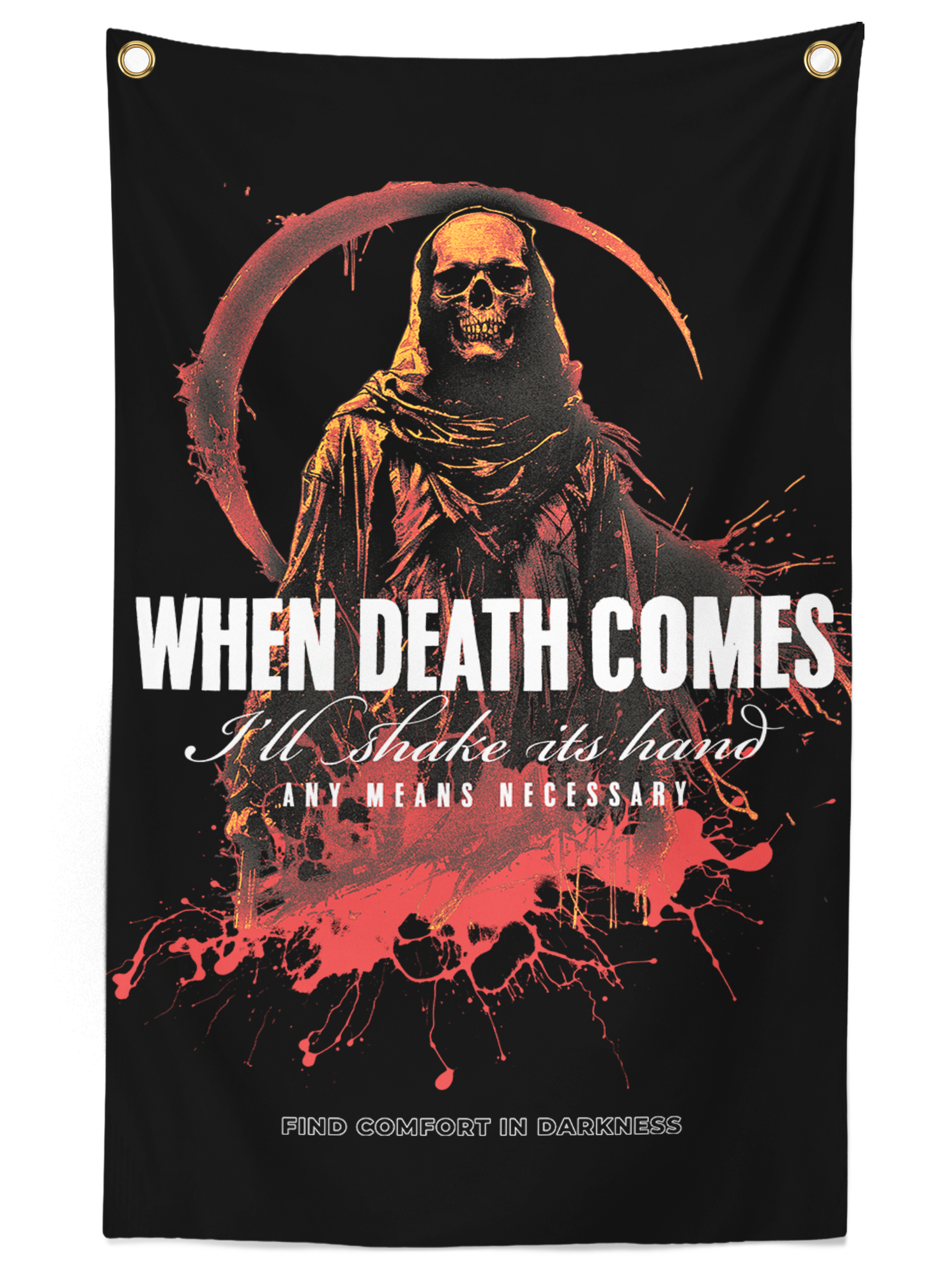 When Death Comes Banner