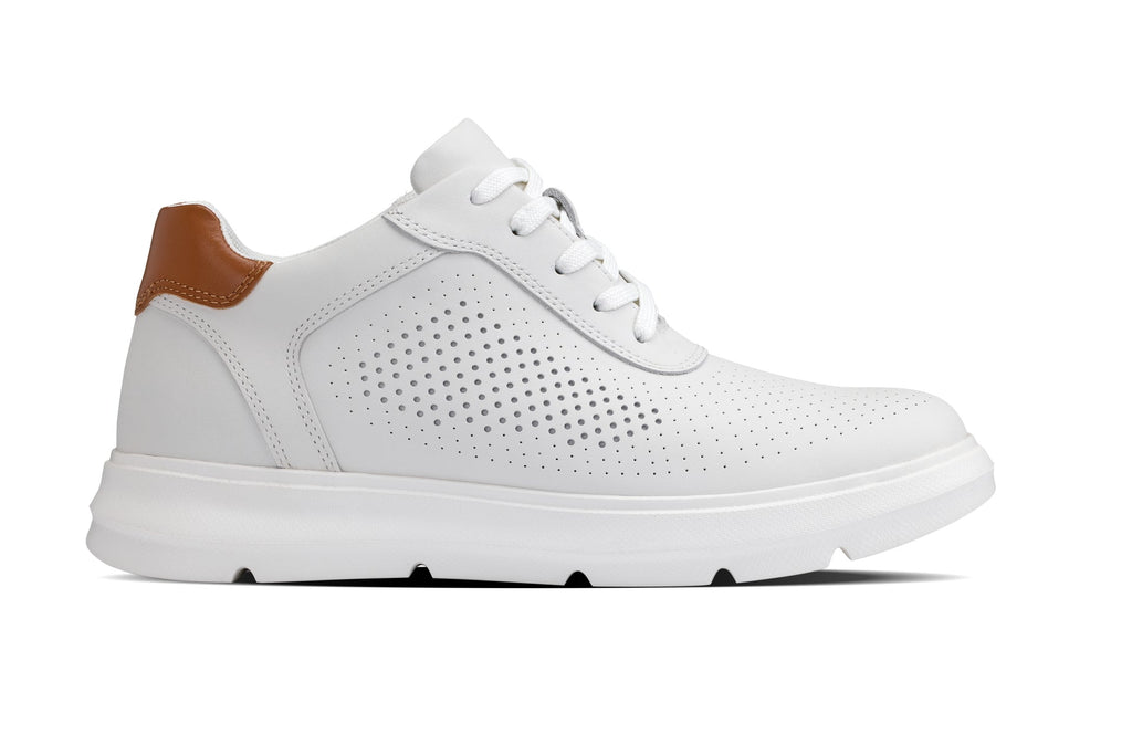 CALTO - J1581  - 2.6 Inches Taller (White) - Lightweight Casual Walkers