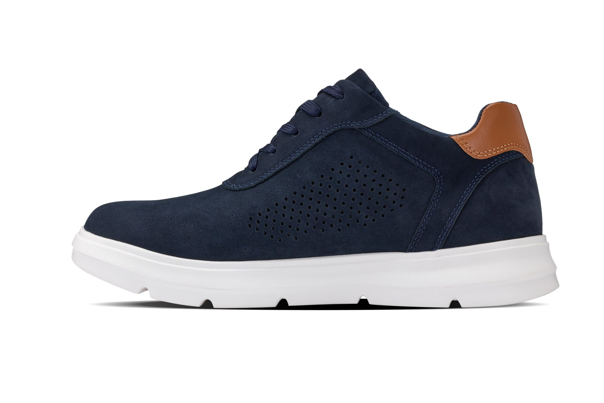 CALTO - J1582  - 2.6 Inches Taller (Navy) - Lightweight Casual Walkers