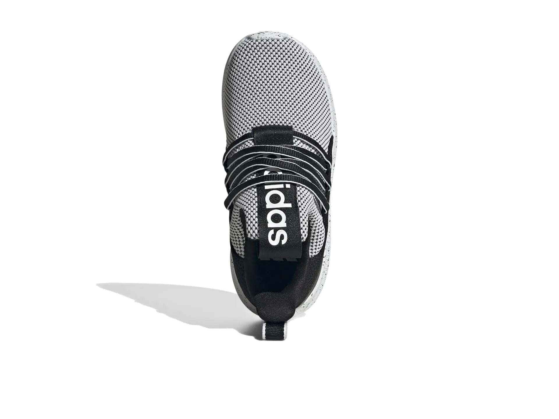 adidas Kids Lite Racer Adapt 7.0 Sneaker 8.5 Toddler White/Black/Black - # BOAA71510006