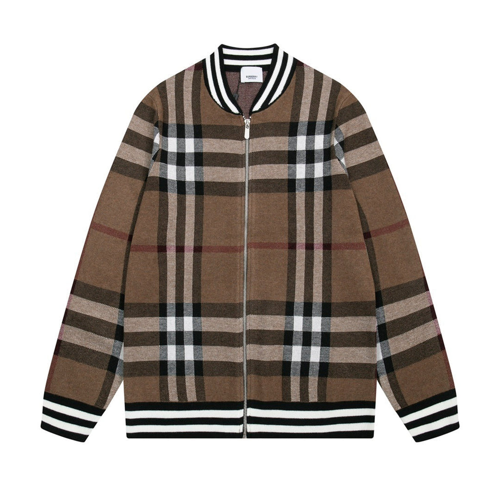 Burberry Vintage Check Bomber Varsity Jacket