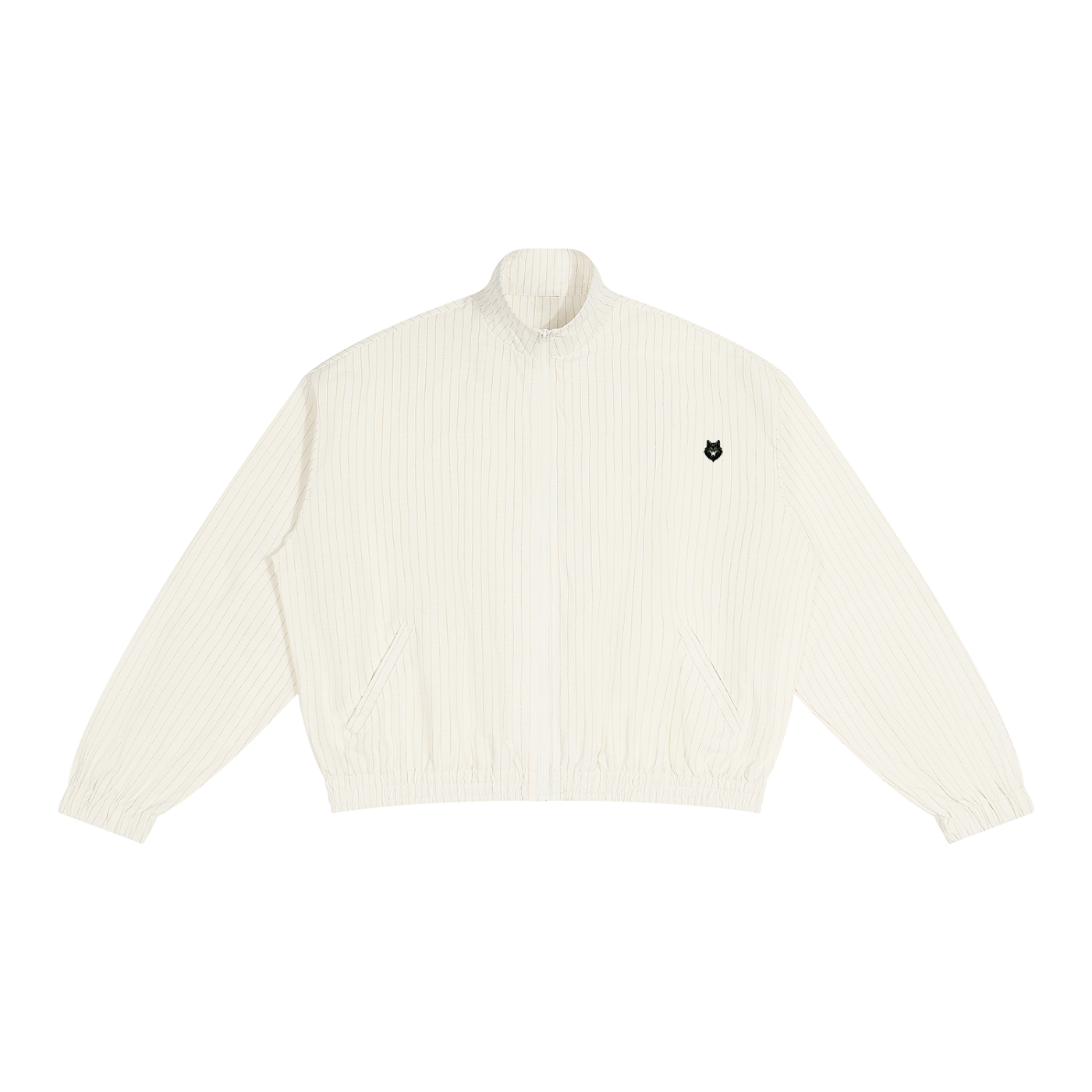 Loki & Ivy Unisex Striped Full-Zip Track Jacket