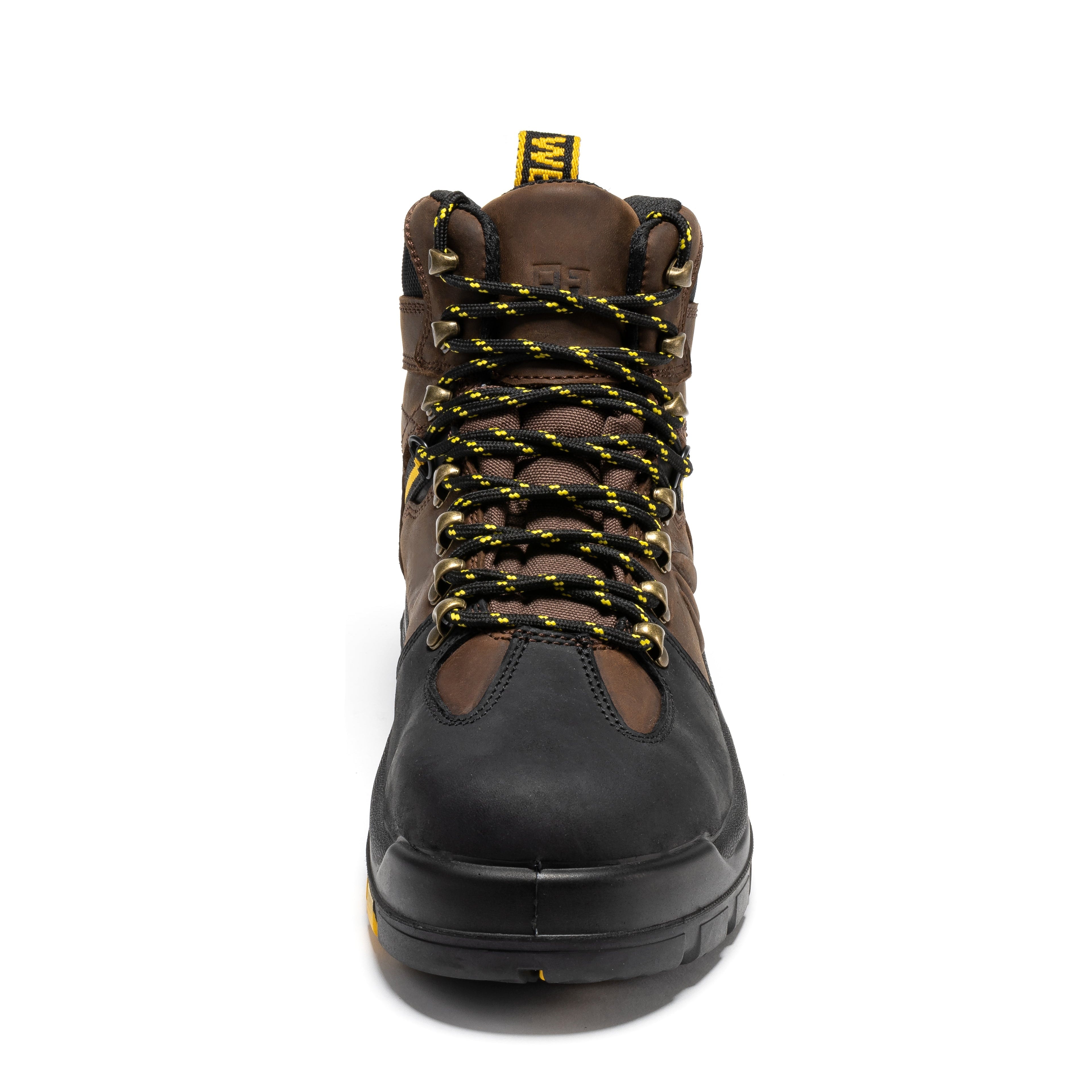 ROCKROOSTER Marfa Brown 6 inch Waterproof Composite Toe Leather Work Boots CP211