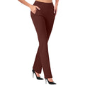 YMADREIG Business Casual Pants | Coffee | XX Large - # GIAA23410036